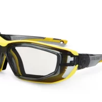 Armourx 6007 grey plastic safety glasses with side shields