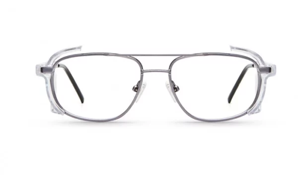 On Guard 071P steel metal safety glasses with side shields